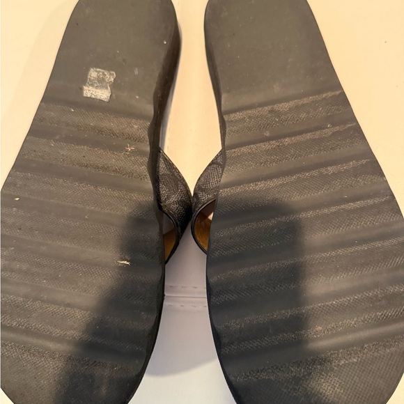 Coach Janine Sandals Black Gray 8.5 - Picture 7 of 8